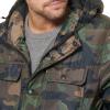 imageLevis Mens Performance Hooded Puffer Trucker Jacket Regular ampamp Big ampamp Tall SizesCamouflage