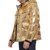 imageLevis Mens Performance Hooded Puffer Trucker Jacket Regular ampamp Big ampamp Tall SizesGold Bandana