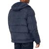 imageLevis Mens Performance Hooded Puffer Trucker Jacket Regular ampamp Big ampamp Tall SizesNavy Solid