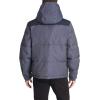 imageLevis Mens Performance Hooded Puffer Trucker Jacket Regular ampamp Big ampamp Tall SizesNavyHeather Navy