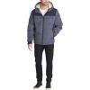 imageLevis Mens Performance Hooded Puffer Trucker Jacket Regular ampamp Big ampamp Tall SizesNavyHeather Navy