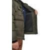 imageLevis Mens Performance Hooded Puffer Trucker Jacket Regular ampamp Big ampamp Tall SizesOlive Solid
