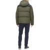imageLevis Mens Performance Hooded Puffer Trucker Jacket Regular ampamp Big ampamp Tall SizesOliveBlack