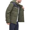 imageLevis Mens Performance Hooded Puffer Trucker Jacket Regular ampamp Big ampamp Tall SizesOliveBlack