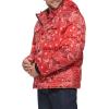 imageLevis Mens Performance Hooded Puffer Trucker Jacket Regular ampamp Big ampamp Tall SizesRed Bandana