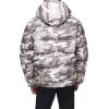 imageLevis Mens Performance Hooded Puffer Trucker Jacket Regular ampamp Big ampamp Tall SizesWhite Camouflage