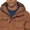 imageLevis Mens Performance Hooded Puffer Trucker Jacket Regular ampamp Big ampamp Tall SizesWorker Brown Solid