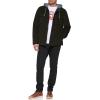 imageLevis Mens Plaid Sherpa Lined Hooded Shirt Jacket Regular ampamp Big ampamp Tall SizesOlive Corduroy