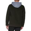 imageLevis Mens Plaid Sherpa Lined Hooded Shirt Jacket Regular ampamp Big ampamp Tall SizesOlive Corduroy