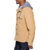 imageLevis Mens Plaid Sherpa Lined Hooded Shirt Jacket Regular ampamp Big ampamp Tall SizesTan Corduroy
