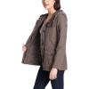 imageLevis Womens Lightweight Cotton Military Jacket Standard ampamp Plus SizesGrey