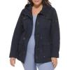 imageLevis Womens Lightweight Cotton Military Jacket Standard ampamp Plus SizesNavy