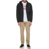 imageLevis Mens WaterResistant Soft Shell Active Hooded JacketBlack