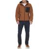 imageLevis Mens WaterResistant Soft Shell Active Hooded JacketBrown