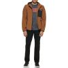 imageLevis Mens WaterResistant Soft Shell Active Hooded JacketBrown