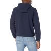imageLevis Mens WaterResistant Soft Shell Active Hooded JacketHooded NavyBlack
