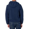 imageLevis Mens WaterResistant Soft Shell Active Hooded JacketNavyBlack