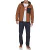 imageLevis Mens WaterResistant Soft Shell Active Hooded JacketNew Brown