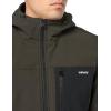 imageLevis Mens WaterResistant Soft Shell Active Hooded JacketNew Olive