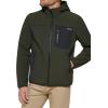 imageLevis Mens WaterResistant Soft Shell Active Hooded JacketOlive