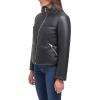 imageLevis Womens Breanna Faux Fur Puffer Jacket Standard ampamp Plus SizesBlack