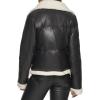 imageLevis Womens Breanna Faux Fur Puffer Jacket Standard ampamp Plus SizesBlack Faux Leather Sherpa Pocket