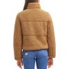 imageLevis Womens Breanna Faux Fur Puffer Jacket Standard ampamp Plus SizesChestnut Sherpa