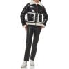 imageLevis Womens Breanna Faux Fur Puffer Jacket Standard ampamp Plus SizesPearlized Black Sherpa Pocket