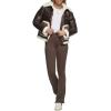 imageLevis Womens Breanna Faux Fur Puffer Jacket Standard ampamp Plus SizesPearlized Brown Sherpa Pocket