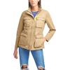 imageLevis Womens Four Pocket Cotton Military JacketKhakiLime