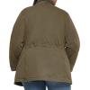 imageLevis Womens Four Pocket Cotton Military JacketOlivePink