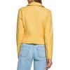 imageLevis Womens Vegan Leather 538 Moto Jacket Regular ampamp Plus SizeAmberCream