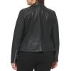 imageLevis Womens Vegan Leather 538 Moto Jacket Regular ampamp Plus SizeBlack