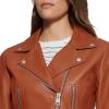 imageLevis Womens Vegan Leather 538 Moto Jacket Regular ampamp Plus SizeCamel