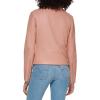imageLevis Womens Vegan Leather 538 Moto Jacket Regular ampamp Plus SizeCameo Pink
