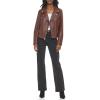 imageLevis Womens Vegan Leather 538 Moto Jacket Regular ampamp Plus SizeChocolBrown