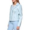 imageLevis Womens Vegan Leather 538 Moto Jacket Regular ampamp Plus SizeDusty Blue