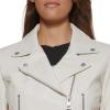 imageLevis Womens Vegan Leather 538 Moto Jacket Regular ampamp Plus SizeOyster