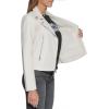 imageLevis Womens Vegan Leather 538 Moto Jacket Regular ampamp Plus SizeOyster