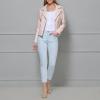 imageLevis Womens Vegan Leather 538 Moto Jacket Regular ampamp Plus SizePeach Blossom