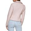 imageLevis Womens Vegan Leather 538 Moto Jacket Regular ampamp Plus SizePeach Blossom