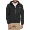 imageLevis Mens WaterResistant Soft Shell Active Hooded JacketBlack