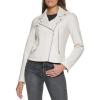 imageLevis Womens Vegan Leather 538 Moto Jacket Regular ampamp Plus SizeOyster
