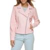 imageLevis Womens Vegan Leather 538 Moto Jacket Regular ampamp Plus SizeRose Quartz