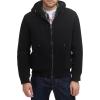 imageLevis Mens Workwear Cotton Canvas Hooded Bomber Jacket Regular ampamp Big ampamp Tall SizesBlack