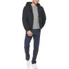 imageLevis Mens Workwear Cotton Canvas Hooded Bomber Jacket Regular ampamp Big ampamp Tall SizesBlack Welt Pockets Sherpa