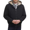 imageLevis Mens Workwear Cotton Canvas Hooded Bomber Jacket Regular ampamp Big ampamp Tall SizesNavy