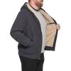 imageLevis Mens Workwear Cotton Canvas Hooded Bomber Jacket Regular ampamp Big ampamp Tall SizesNavy Sherpa