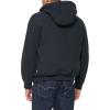 imageLevis Mens Workwear Cotton Canvas Hooded Bomber Jacket Regular ampamp Big ampamp Tall SizesNavy Welt Pockets Sherpa