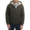 imageLevis Mens Workwear Cotton Canvas Hooded Bomber Jacket Regular ampamp Big ampamp Tall SizesOlive